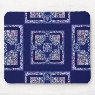 Blue Rosace Muismat