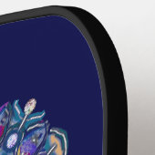 Blue Rosace Pickleball Paddle (Links Detail)