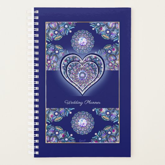 Blue Rosace Planner (Voorkant)