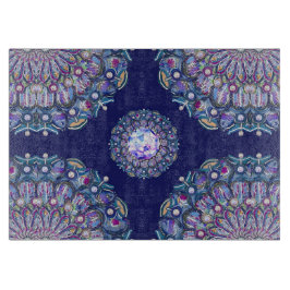 Blue Rosace Snijplank