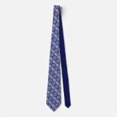 Blue Rosace Stropdas (Voorkant)