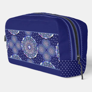 Blue Rosace Toilettasje