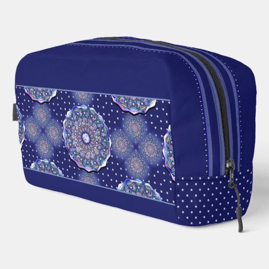 Blue Rosace Toilettasje (Rechterhoek)