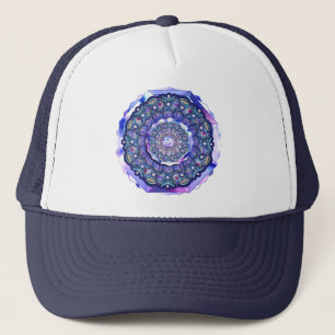 Blue Rosace Trucker Pet