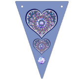 Blue Rosace Vlaggetjes (Tweede vlag)