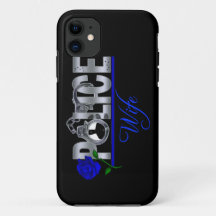 Blue Rose POLITIE-ECHTGENOTE iPhone 5 Hoesje