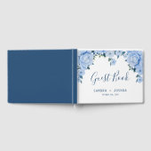 Blue Rozen Wedding Gastenboek (Volledig)