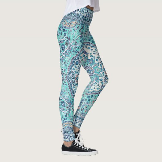  Blue Rug Pattern Leggings (Rechts)
