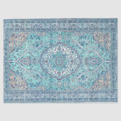 Blue Rug Pattern Tissuepapier (Voorkant)