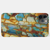 Blue Rusty Chipping Paint Case-Mate iPhone Case (Achterkant (horizontaal))