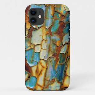 Blue Rusty Chipping Paint iPhone 5 hoesje