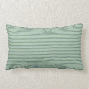 Blue Sage Thin Stripes Lumbar Sierkussen Kussen