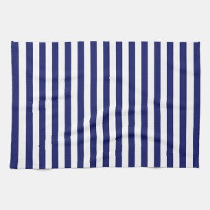 Blue Sailor Stripe (kleinschalig) Theedoek