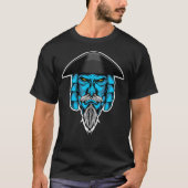 Blue samurai t-shirt (Voorkant)