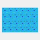 Blue Sand Dollar Inpakpapier Vel (Voorkant 3)