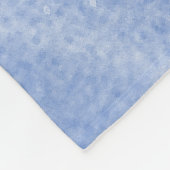 Blue Sand Ripples - Aangepaste ventilatorbank Fleece Deken (Hoek)