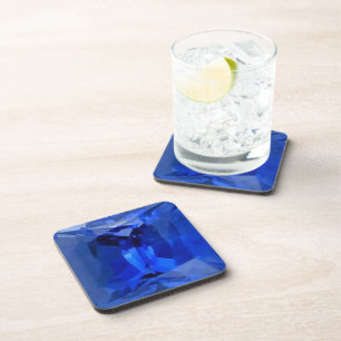 Blue Sapphire 1 Bier Onderzetter