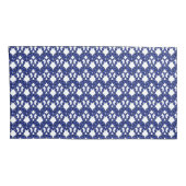 Blue Sapphire Heart Kussensloop (Achterkant-Rechts)