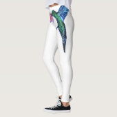 BLUE SAPPHIRE HUMMINGBIRD leggings (Links)