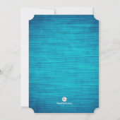 Blue Sapphire Invitation religieuse (Dos)