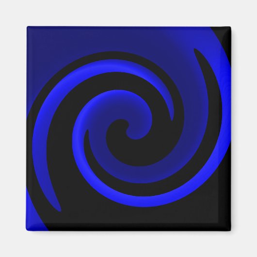 Blue Sapphire Magneet (Voorkant)