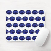 Blue Sapphire Muismat (Met muis)
