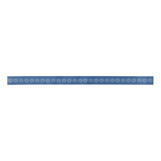 Blue Satin Ribbon-Star Lint (Voorkant)