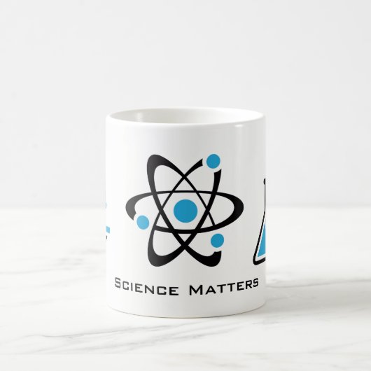Blue Science Matters Design Mug (Centre)