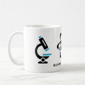 Blue Science Matters Design Mug (Gauche)