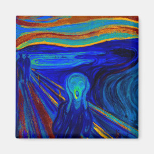 Blue Scream Magnet Magneet
