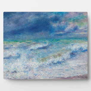 Blue Seascape door Renoir Impressionist Painting Fotoplaat