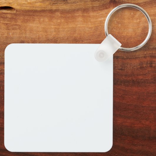 Blue Seashell Keychain | Custom Name (Achterkant)