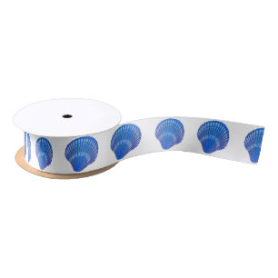 Blue Seashells Pattern Lint