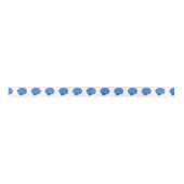 Blue Seashells Pattern Lint (Voorkant)