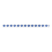 Blue Seashells Pattern Lint (Voorkant)