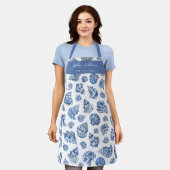 Blue seashells-schort schort (Gedragen)