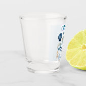 Blue Seashells Summer Shot Glass | Custom Name Glas (Links)