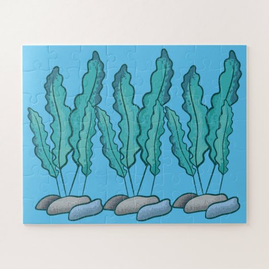 Blue Seaweed Algae Thunder_Cove Legpuzzel (Horizontaal)