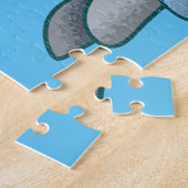 Blue Seaweed Algae Thunder_Cove Legpuzzel (Zijkant)
