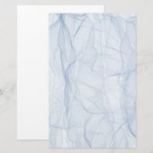 Blue Shadow Patroon Briefpapier (Voorkant / Achterkant)