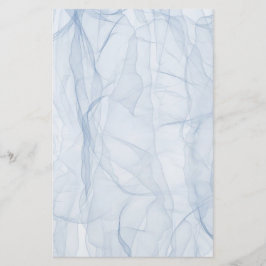 Blue Shadow Patroon Briefpapier
