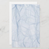 Blue Shadow Patroon Briefpapier (Voorkant / Achterkant)