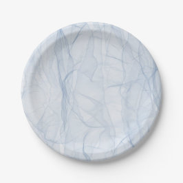 Blue Shadow Patroon Papieren Bordje