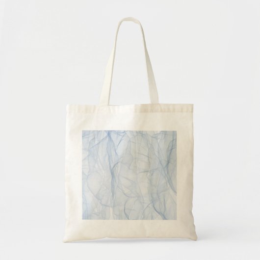 Blue Shadow Patroon Tote Bag (Voorkant)