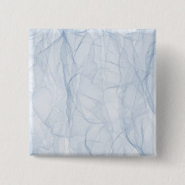 Blue Shadow Patroon Vierkante Button 5,1 Cm