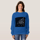 Blue Shattered Sweatshirt (Devant entier)