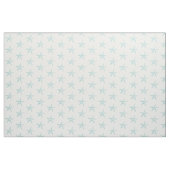 Blue Silhouette Starfish Fabric Stof (Yard (91,4 cm))