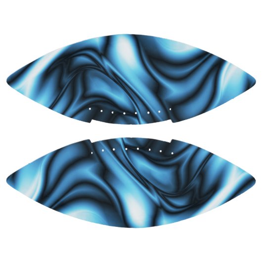 Blue Silk wave American Football (Panelen)