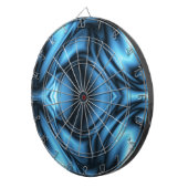 Blue Silk wave Dartbord (Voorkant Rechts)