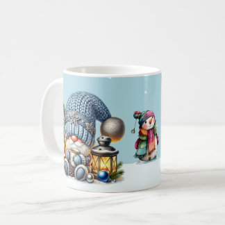 Blue & Silver Gonk Mug Koffiemok